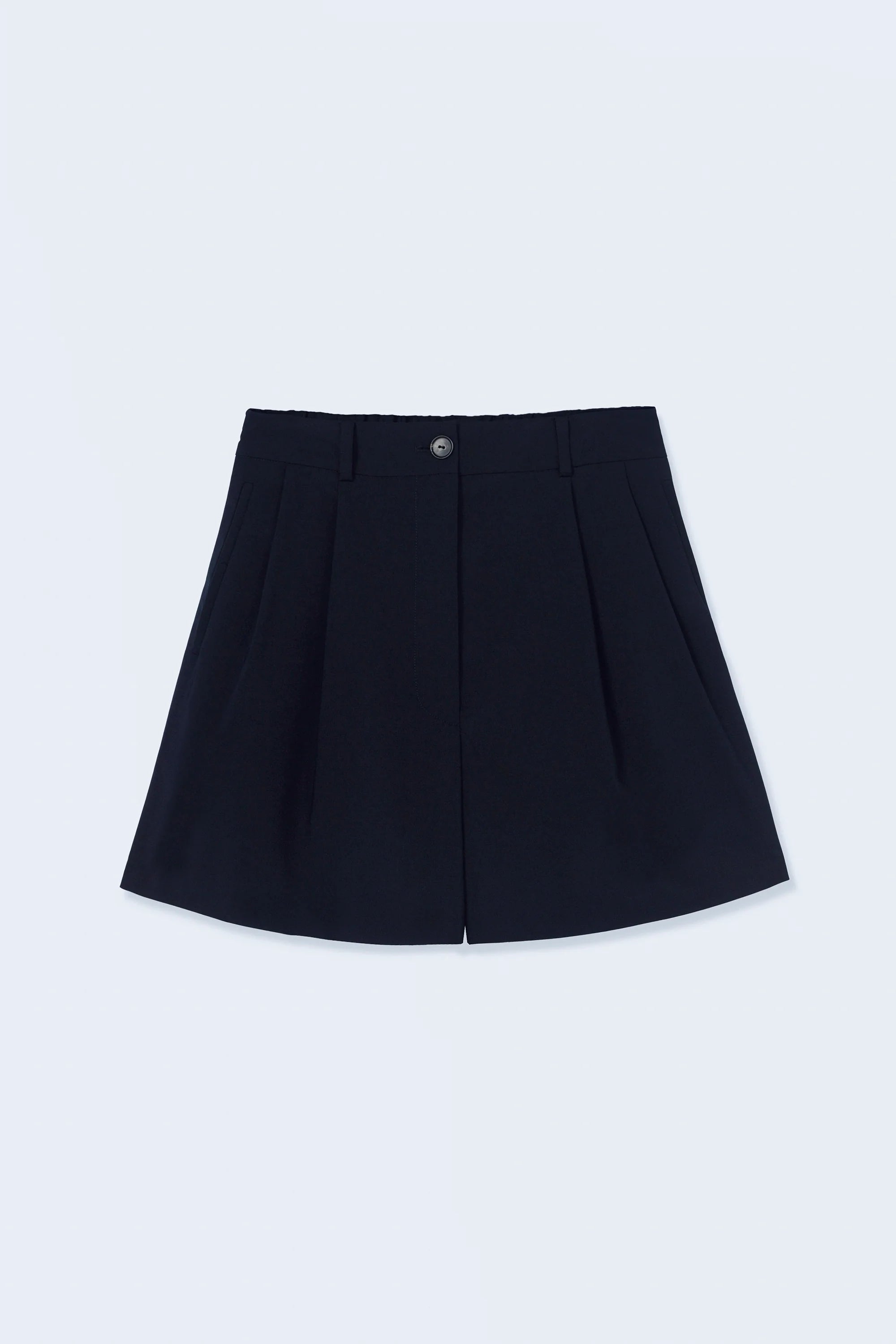 Cordera Tailored Shorts — Navy