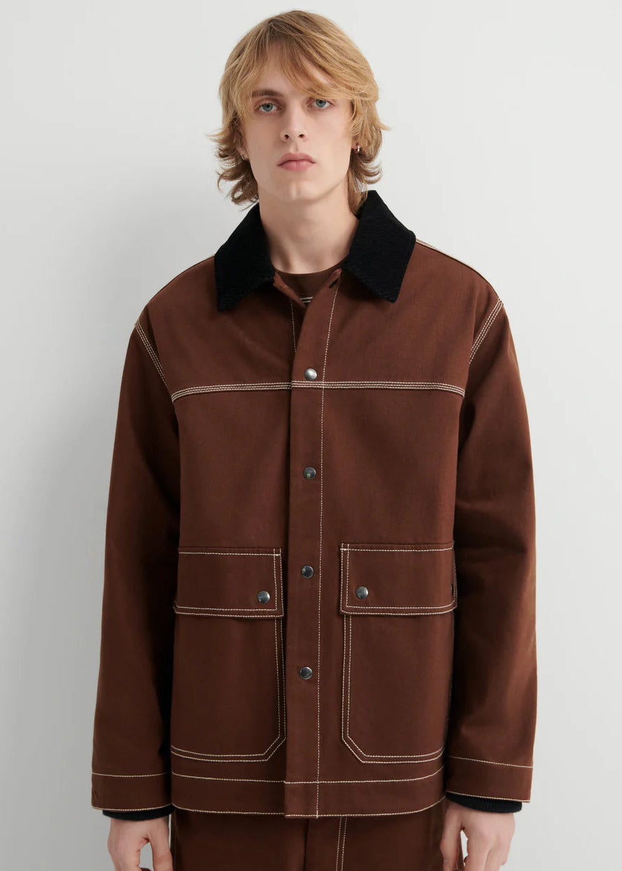 Craft Jacket // Brown Denim