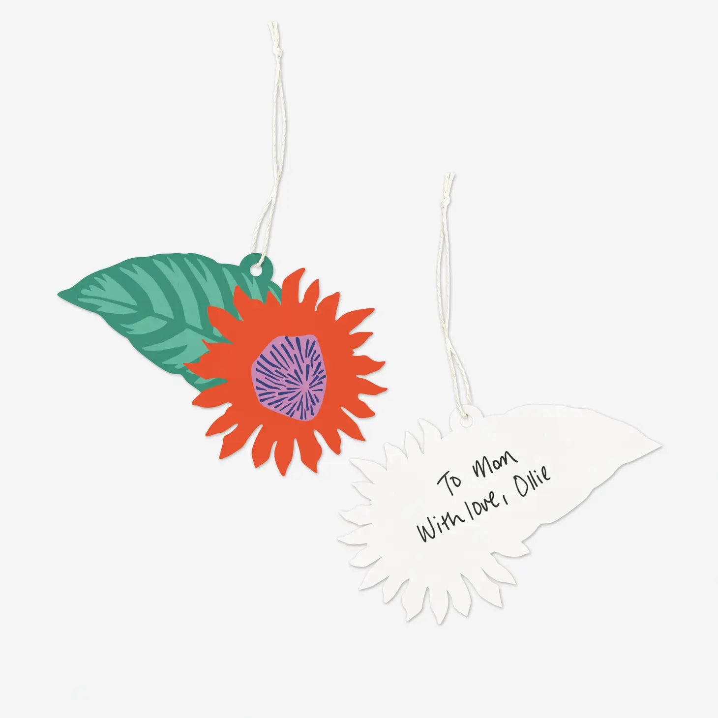 Flower Gift Tag