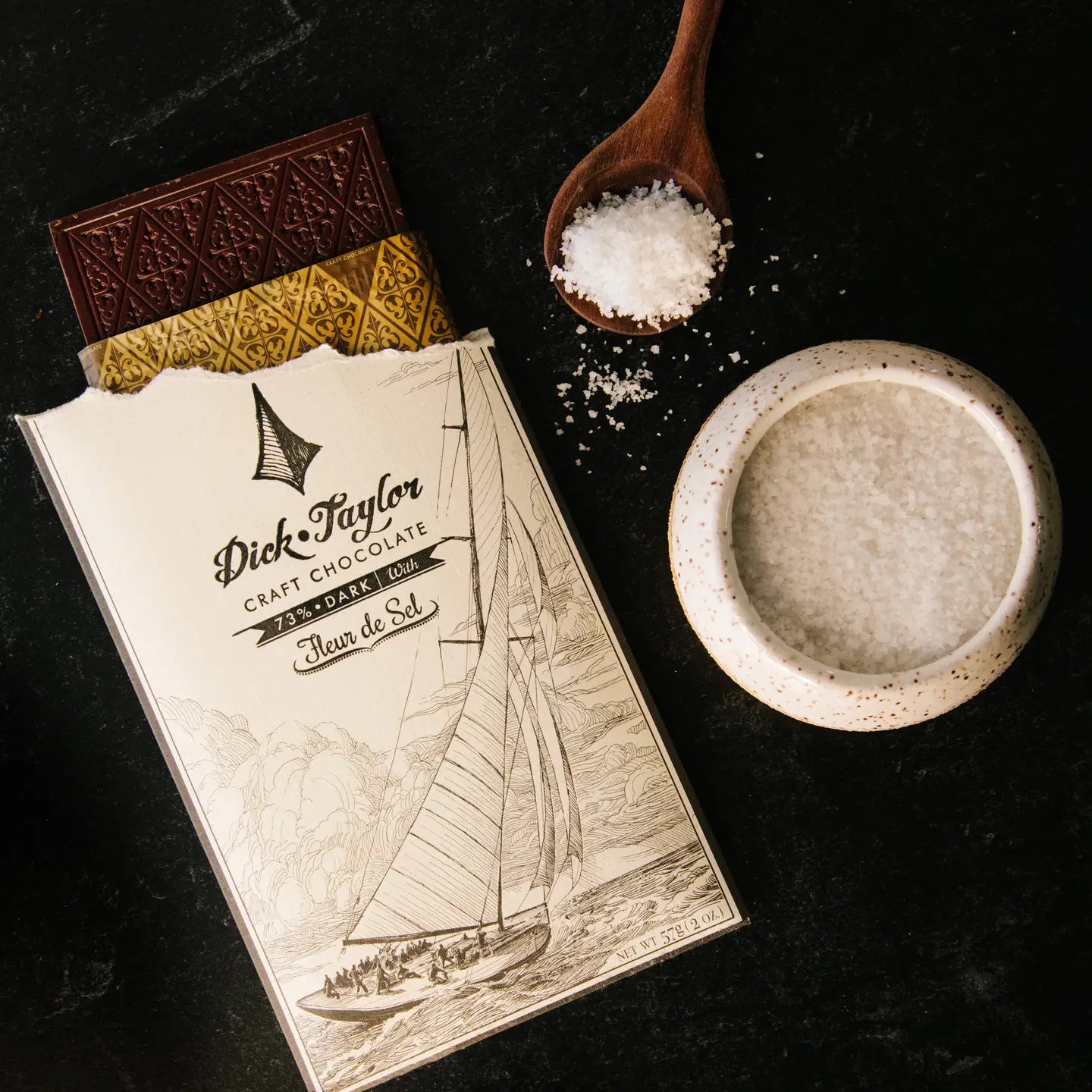 Fleur De Sel // 73% Dark Chocolate