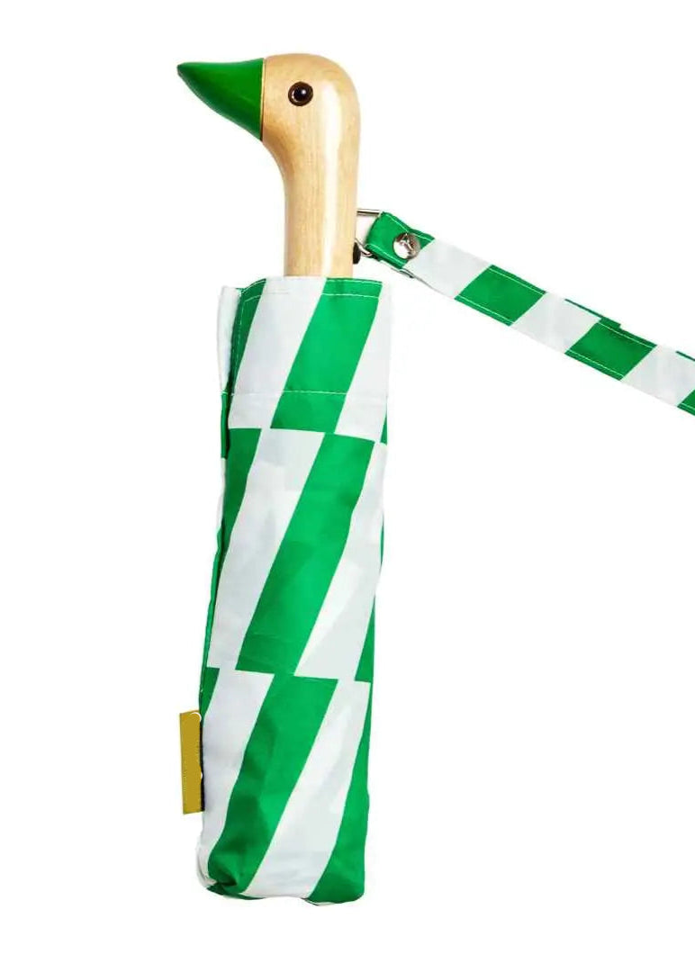 Umbrella // Green Stripes