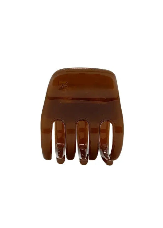 Small Hair Claw Clip // Espresso Martini