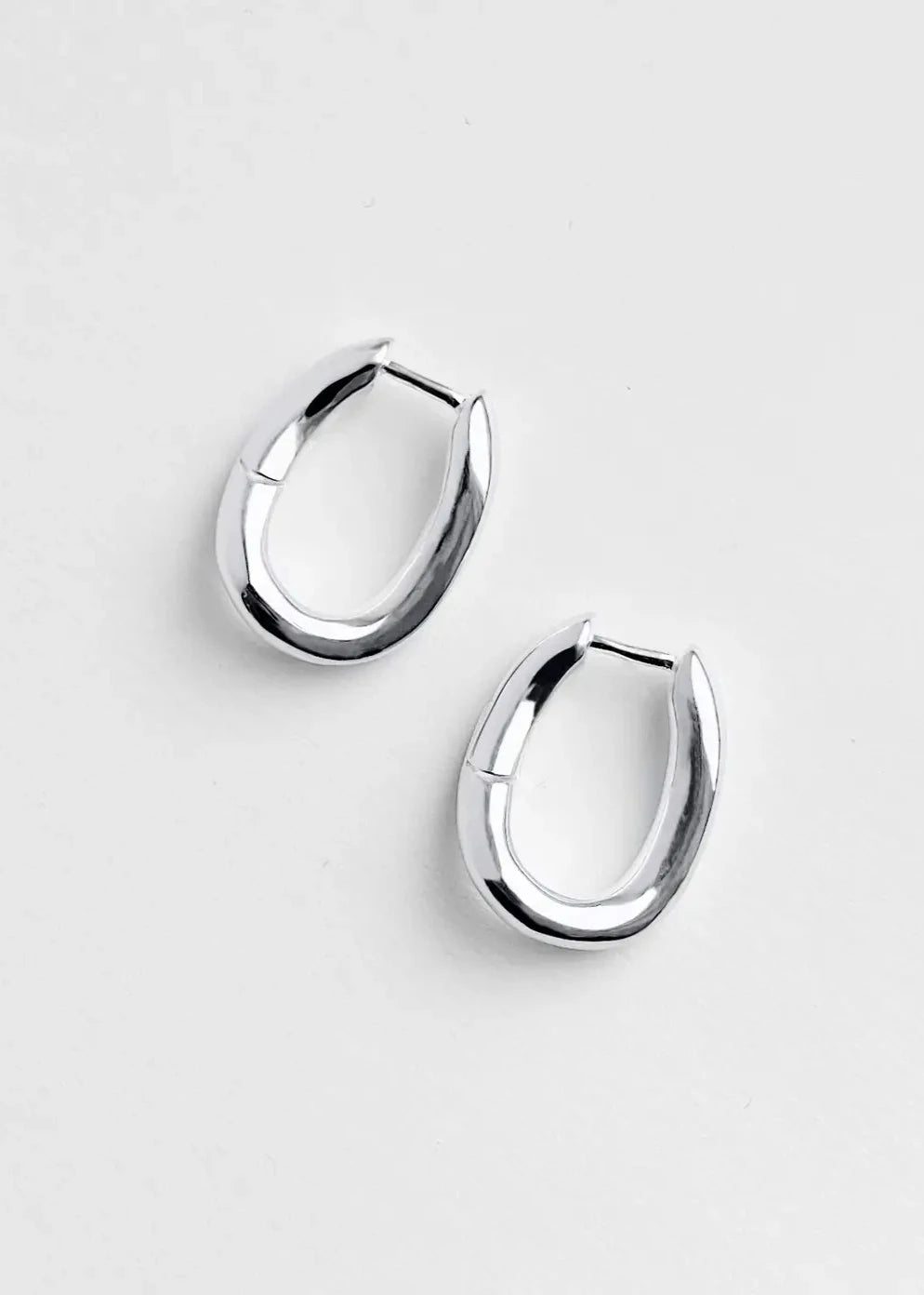 Ruth Hoops // Sterling Silver