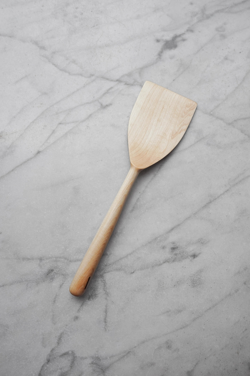 Wide Maple Flipper Spatula