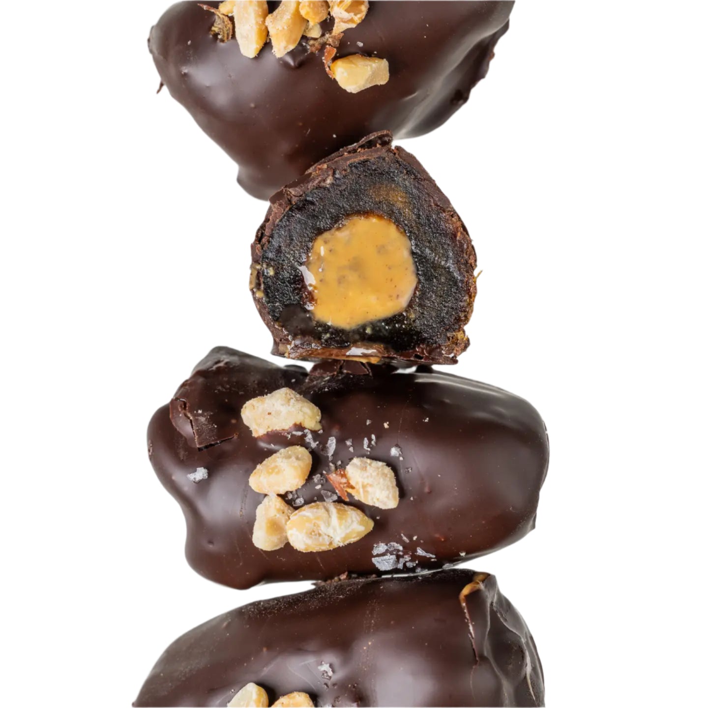 Peanut Butter Crunch // Chocolate Covered Dates