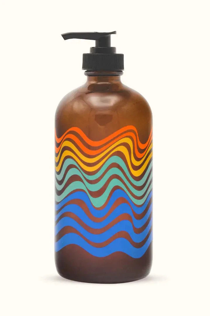 Mind and Body Wash // Refillable Glass Bottle / Break Water