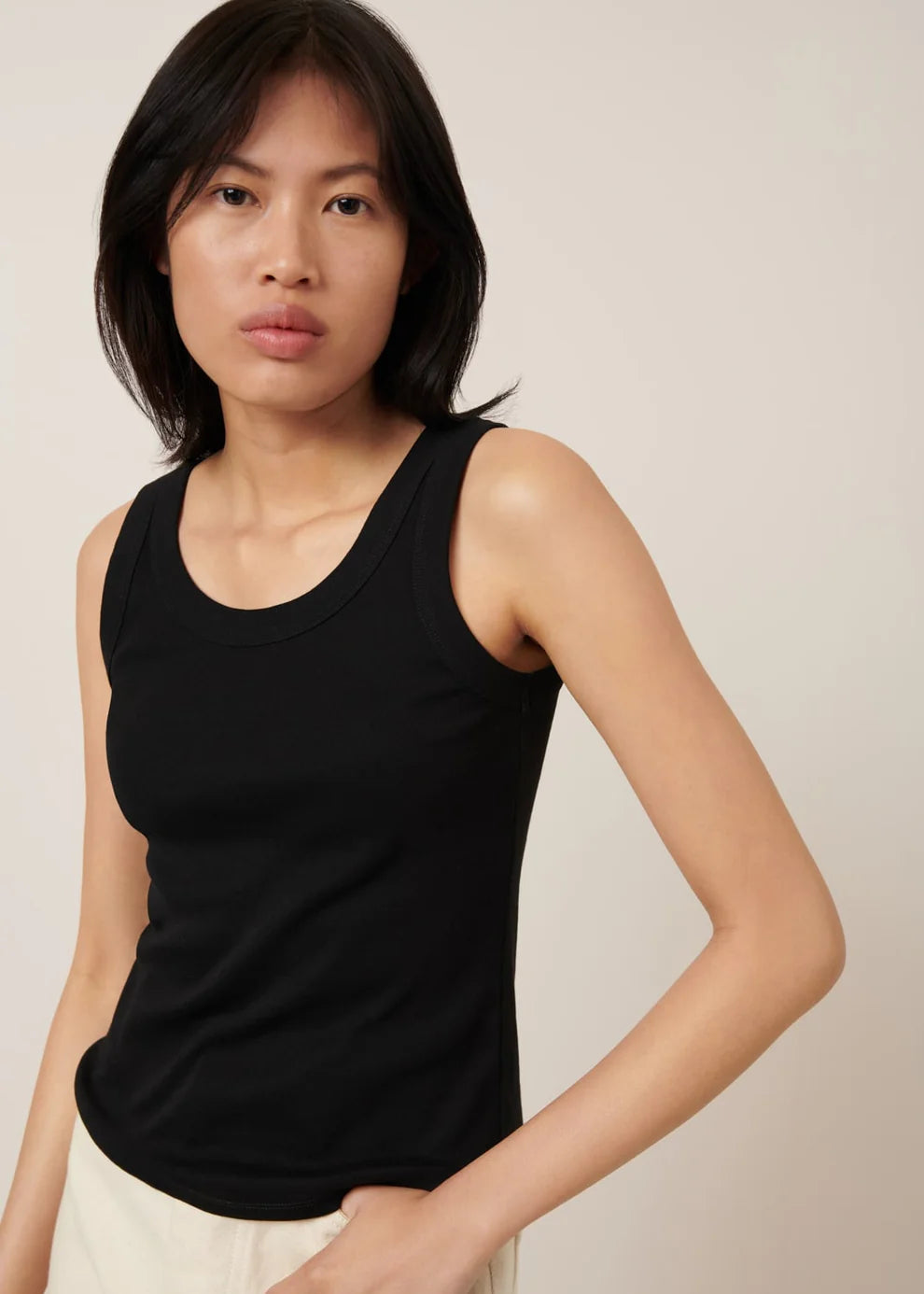 Everyday Singlet // Black