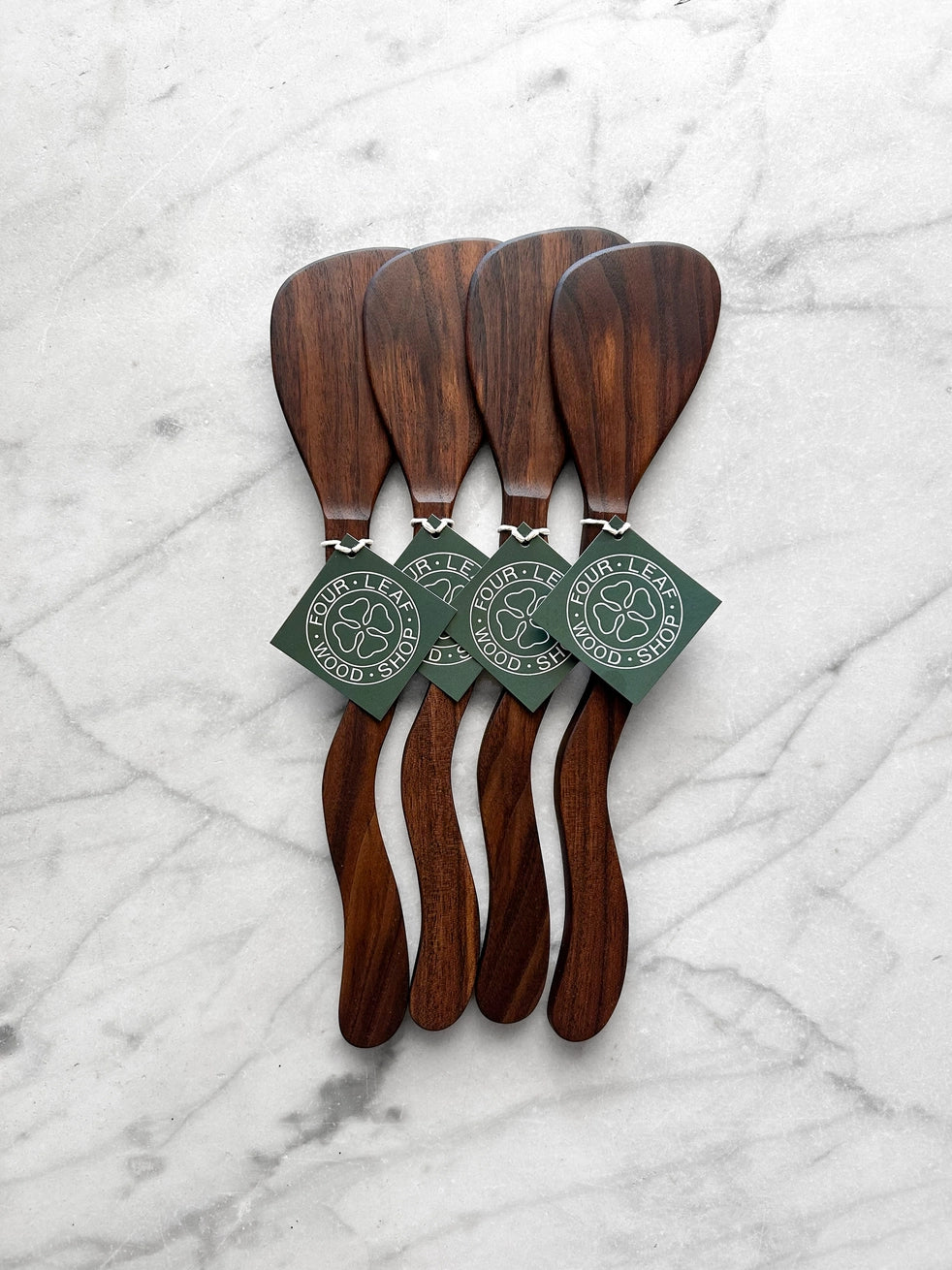 Squiggly Walnut Spatula