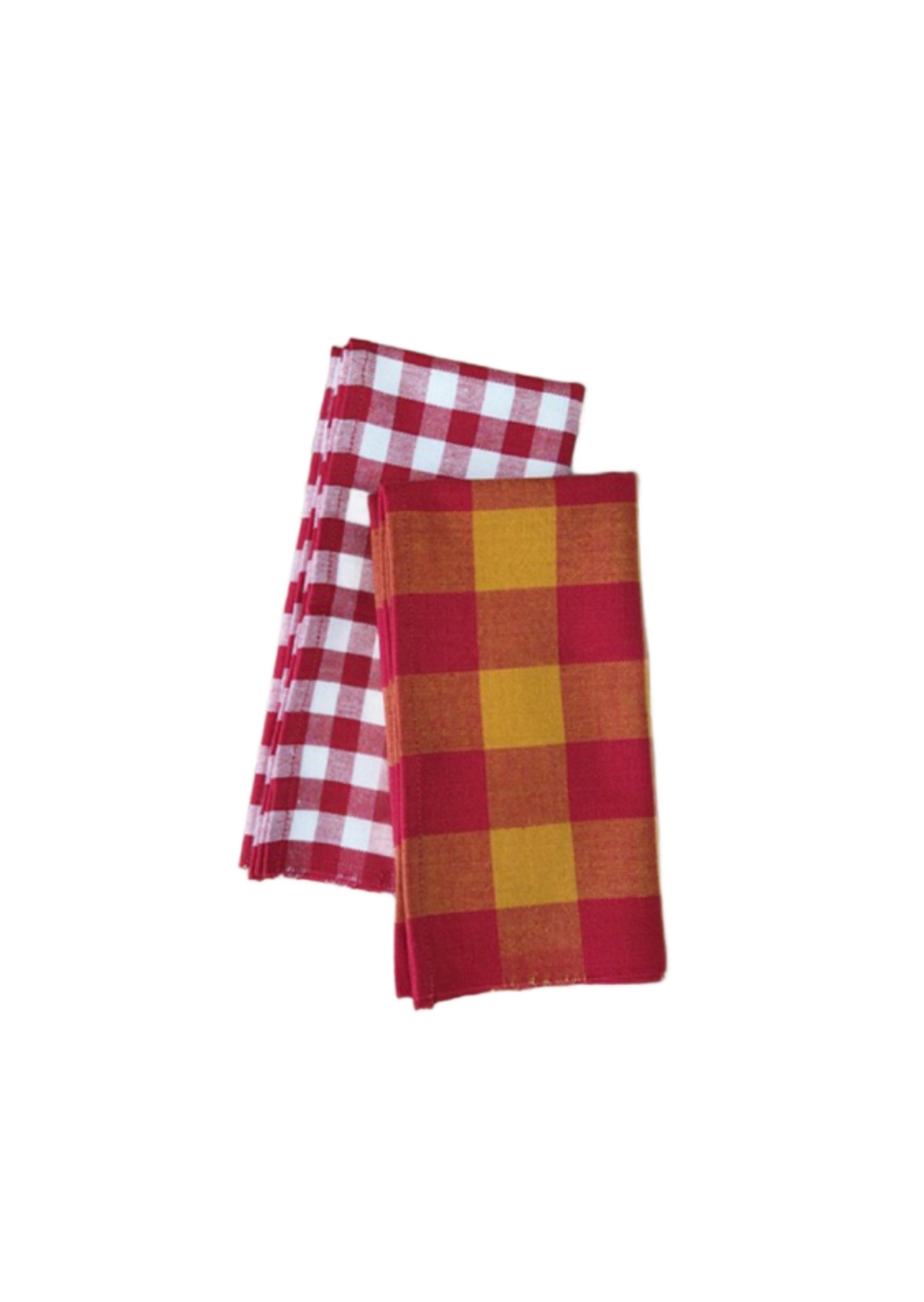 Cotton Napkin Set // Ketchup & Mustard // Not Available for In-Store Pick Up