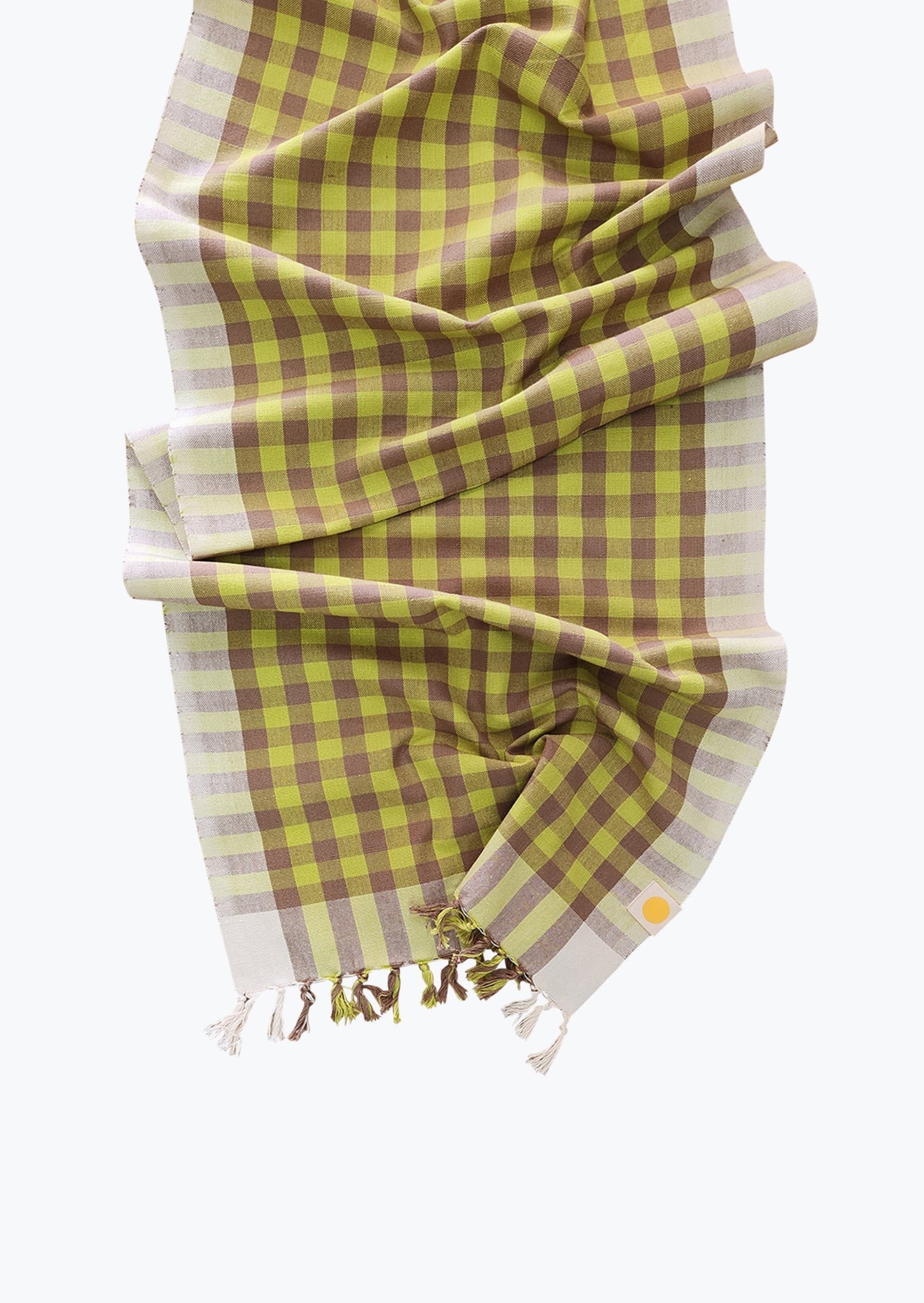 Grid Plaid Table Runner // Limon // Not Available for In-Store Pick Up