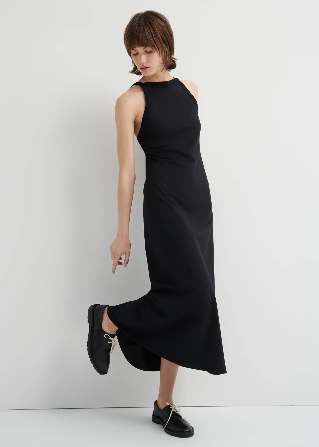 Low Back Dress// Black