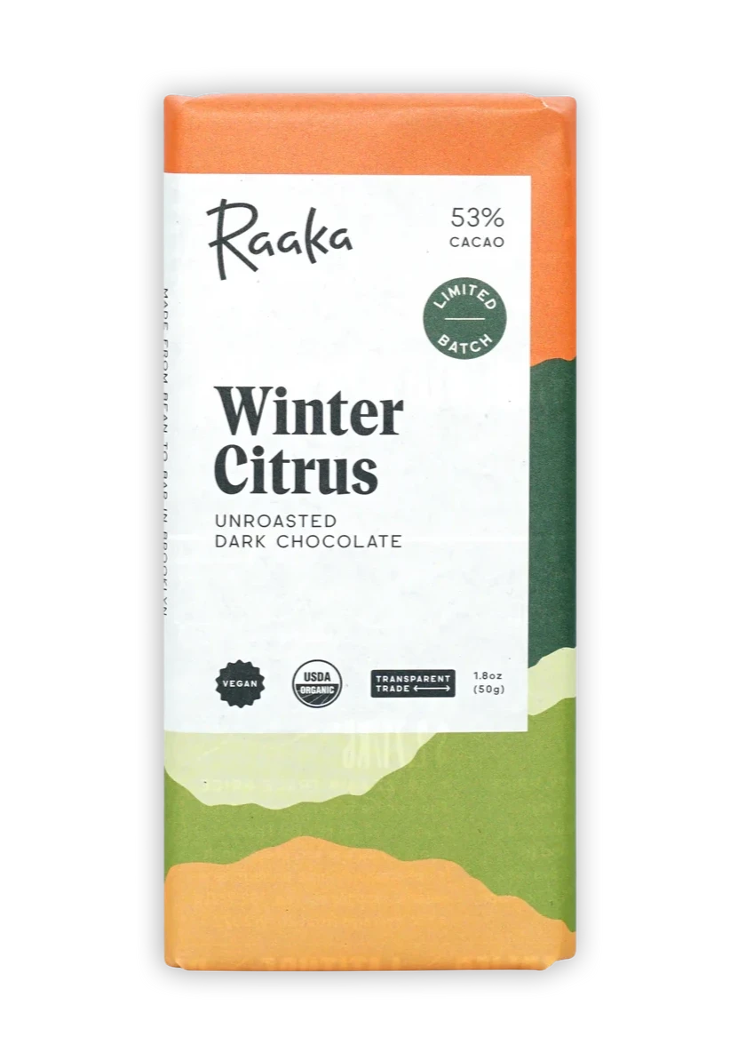 53% Winter Citrus Chocolate Bar // Limited Batch