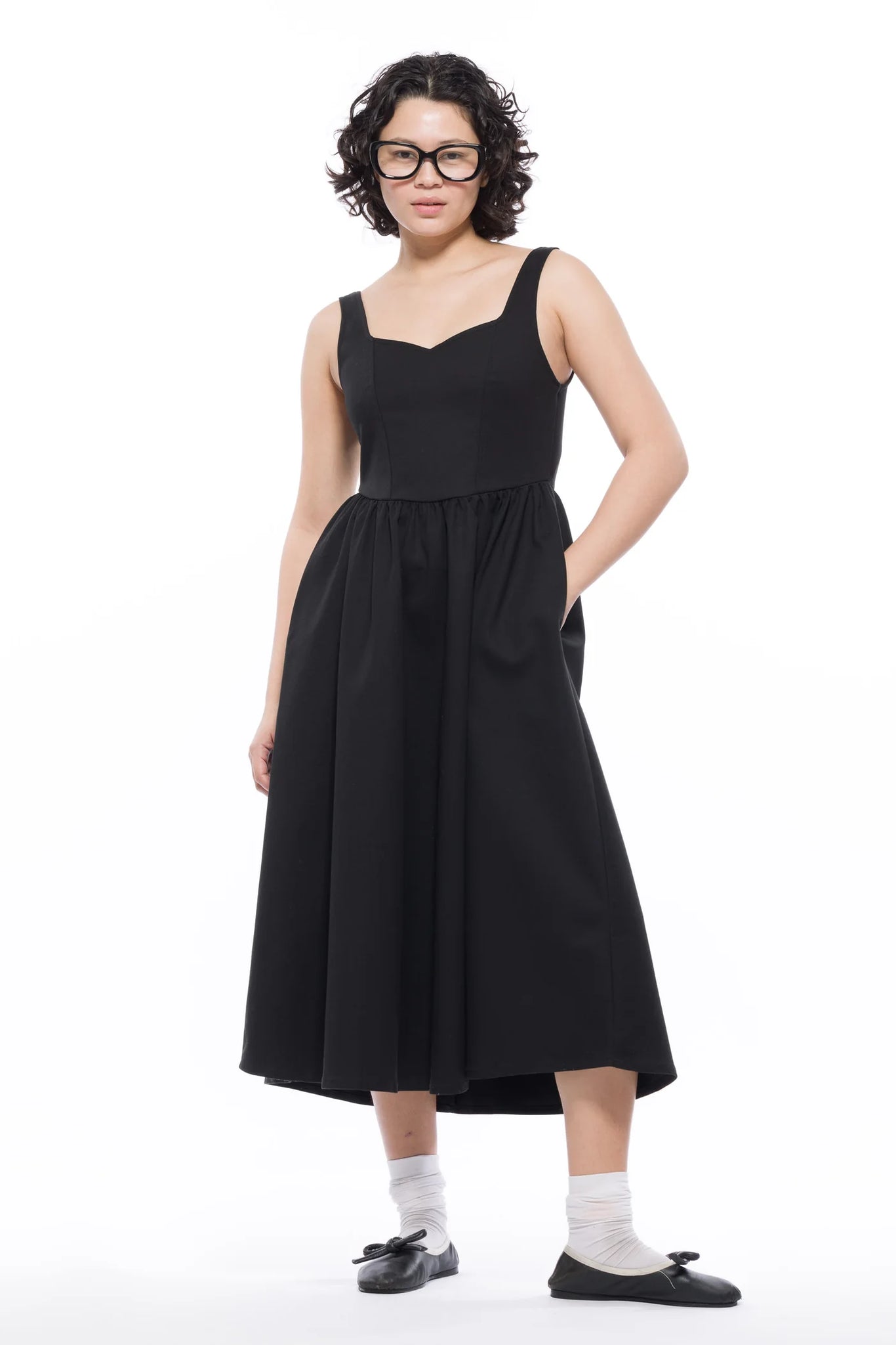 Rita Tank Dress // Black