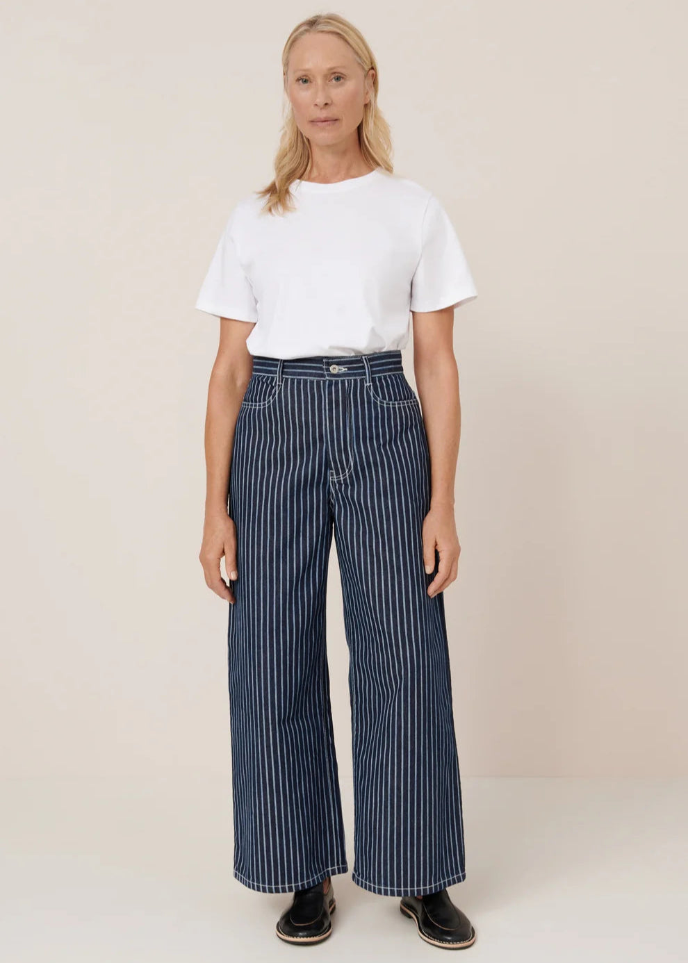 Sailor Jeans // Chalk Stripe