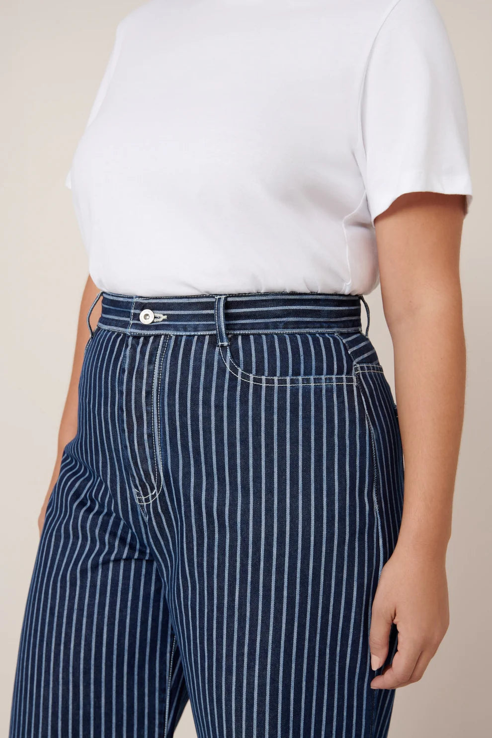 Sailor Jeans // Chalk Stripe