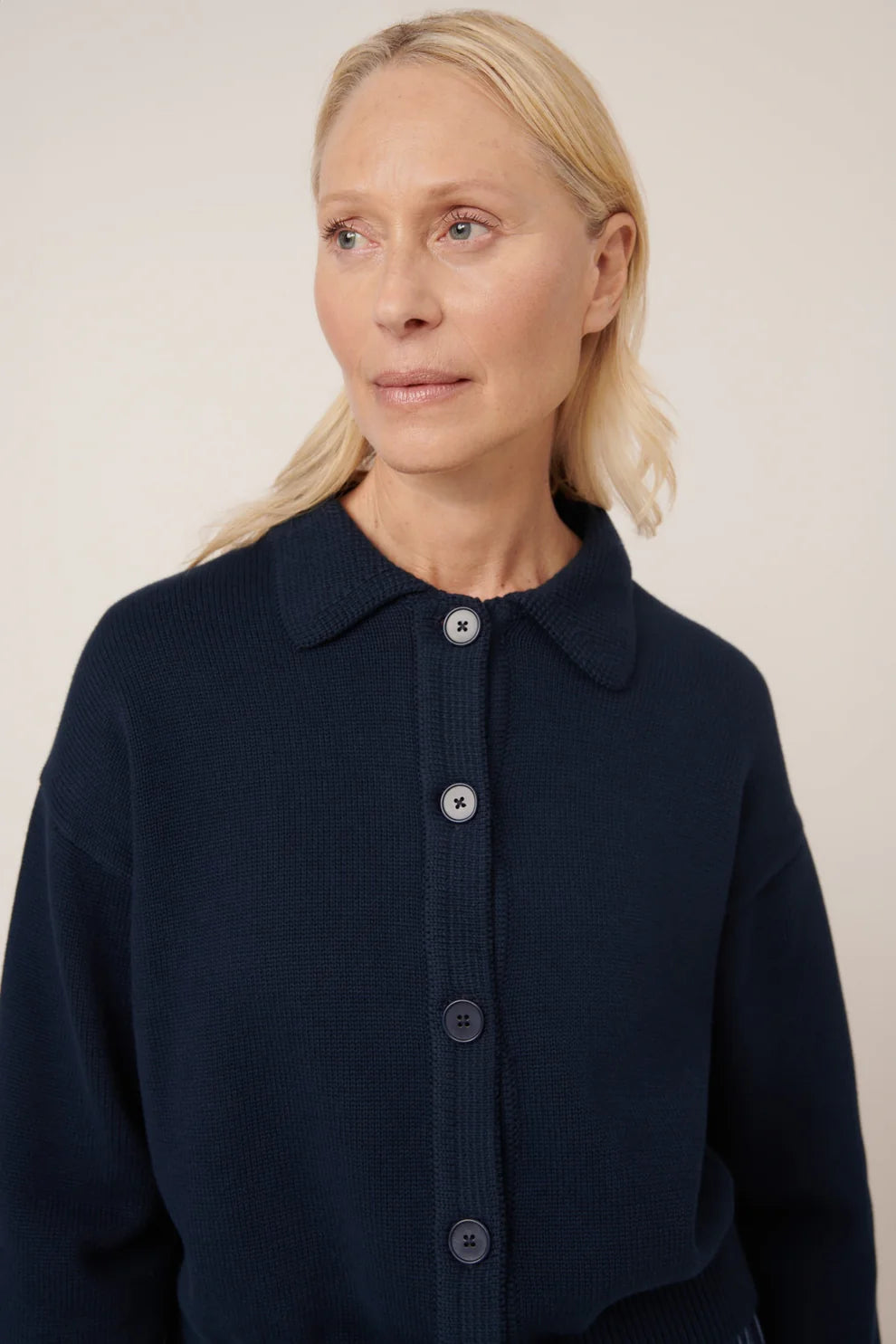 Utility Cardigan // Indigo