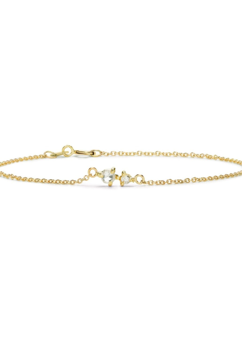 Sloane Bracelet // Gold and Diamond