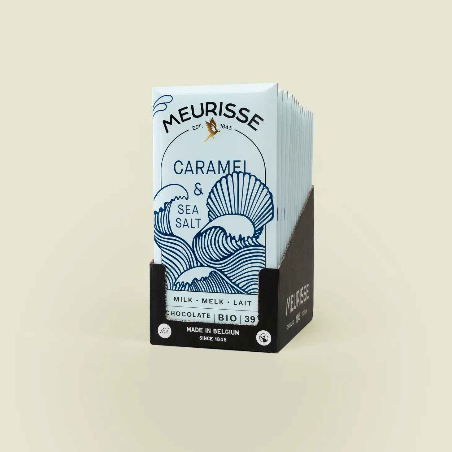 Organic Milk Chocolate with Caramel & Sea Salt