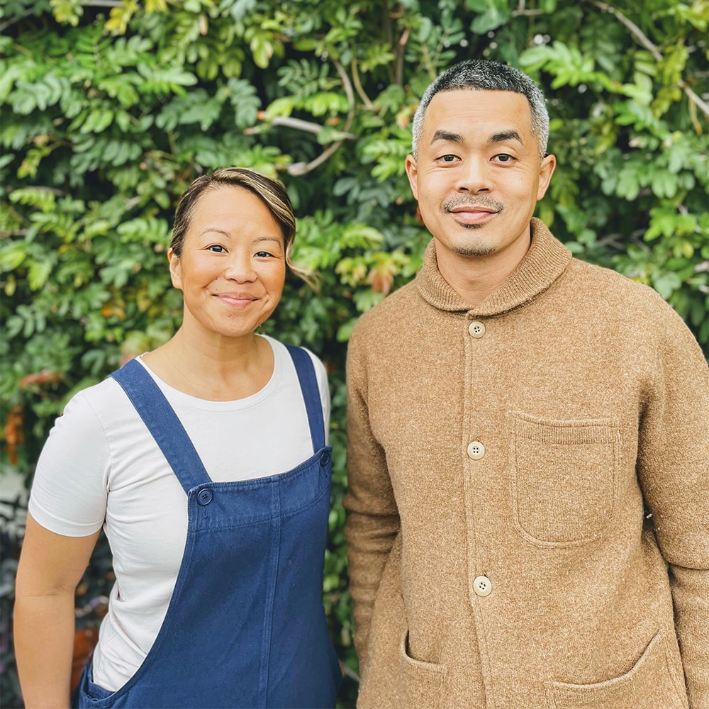 owners of brand posing for photo